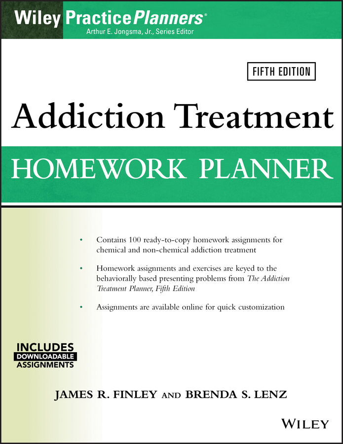 Addiction treatment homework planner, fifth edition Ebook